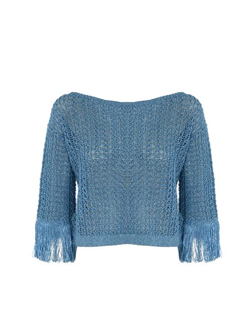Maglia in lurex con frange NO SECRETS | 251NS254ANICE